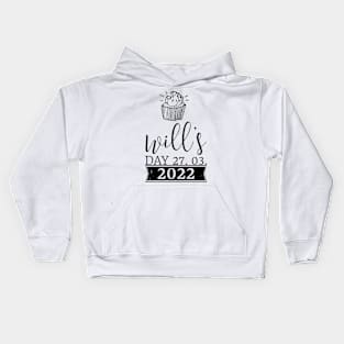 SlapWill Smith will's slap day, March 2022 Kids Hoodie